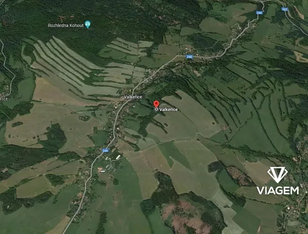 Prodej lesa, Valkeřice, 6752 m2