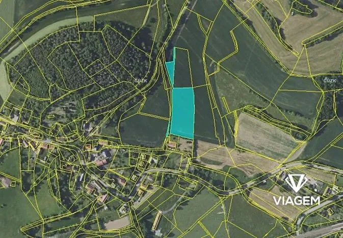 Prodej podílu pole, Bystřice, 4376 m2