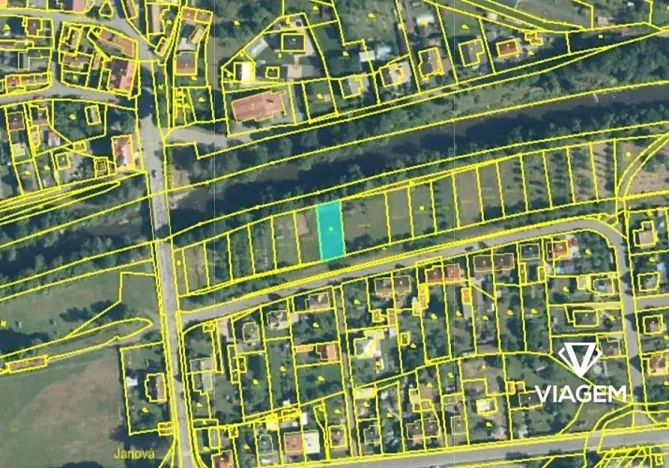 Prodej zahrady, Janová, 464 m2