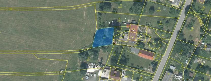 Prodej podílu zahrady, Nové Lublice, 268 m2