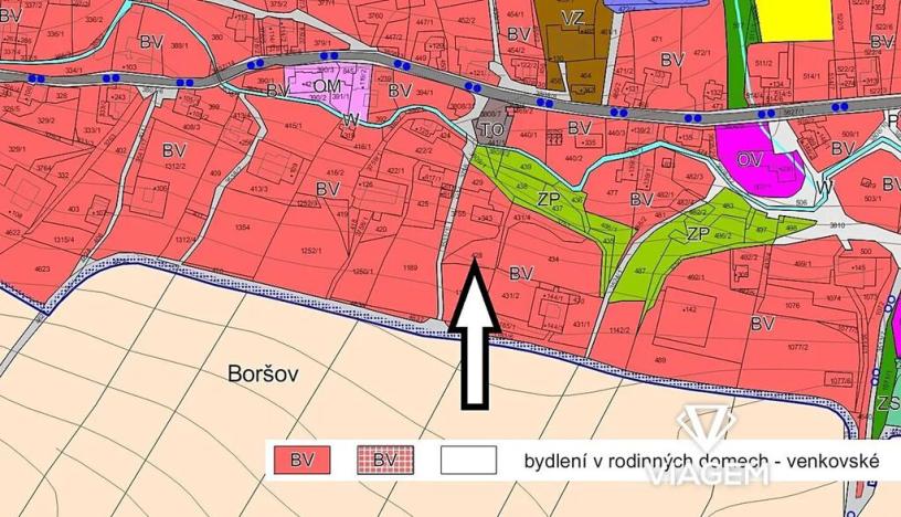 Prodej zahrady, Moravská Třebová, 698 m2