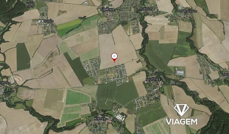 Prodej podílu pole, Sibřina, 3856 m2