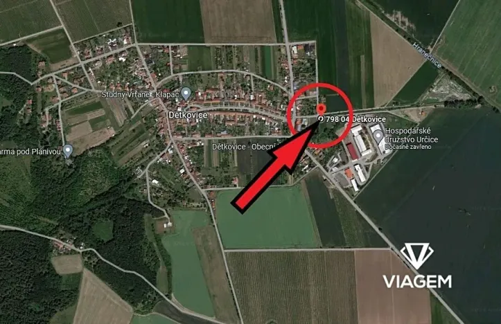 Prodej podílu pole, Dětkovice, 358 m2