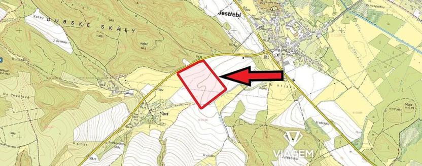 Prodej podílu pole, Jestřebí, 14596 m2