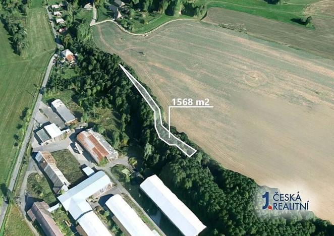 Prodej podílu lesa, Proseč, 522 m2