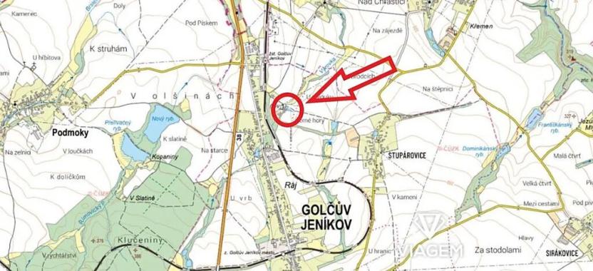 Prodej podílu pole, Golčův Jeníkov, 565 m2