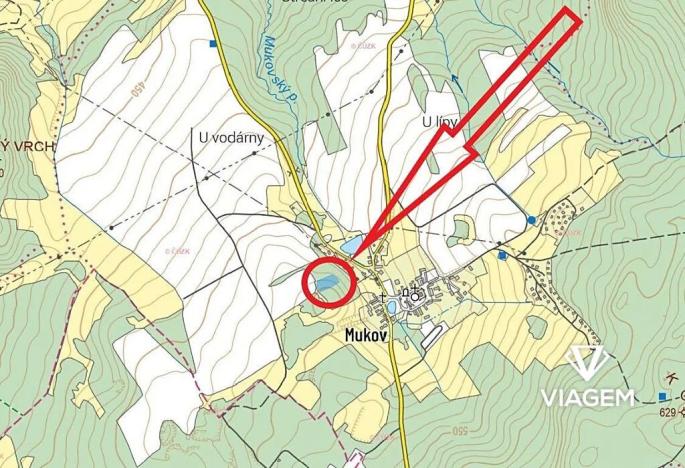 Prodej lesa, Hrobčice, 3018 m2