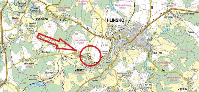 Prodej podílu pozemku pro bydlení, Vítanov, 181 m2