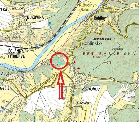 Prodej lesa, Mírová pod Kozákovem, 3466 m2