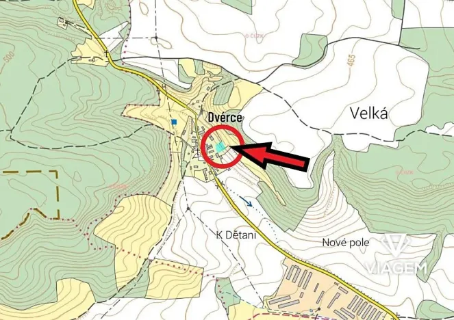 Prodej podílu zahrady, Nepomyšl, 156 m2