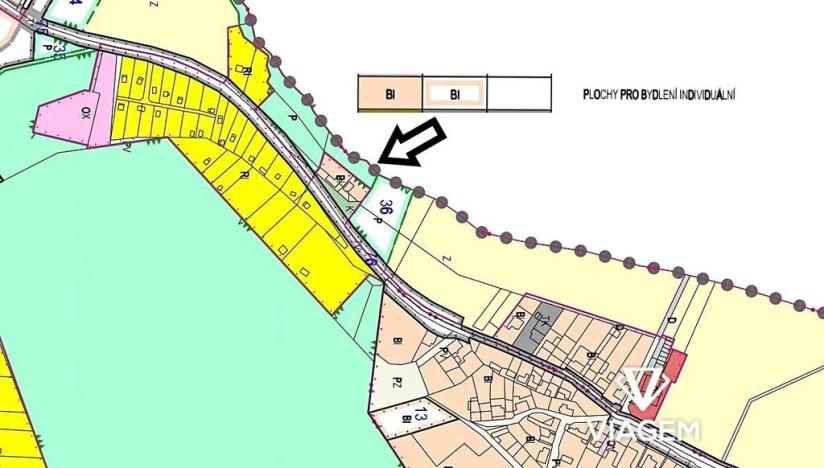 Prodej podílu pozemku pro bydlení, Kostelec u Holešova, 243 m2