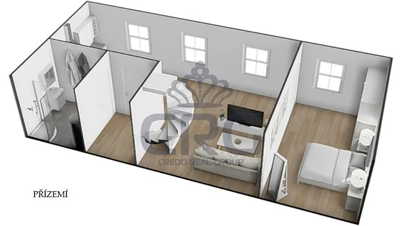 Pronájem bytu 2+1, Rostěnice-Zvonovice, 64 m2