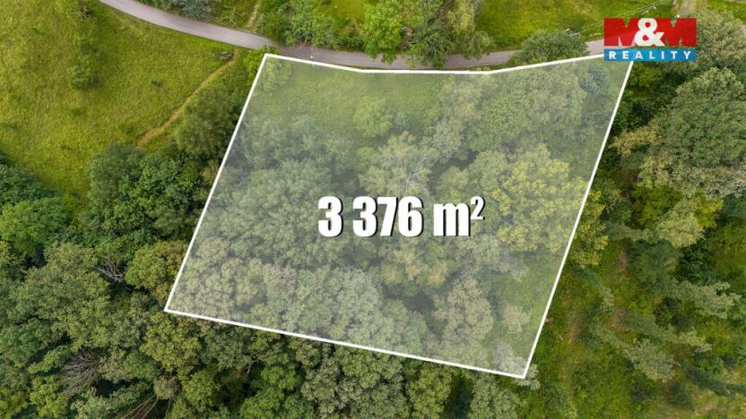 Prodej louky, Višňová - Andělka, 3376 m2