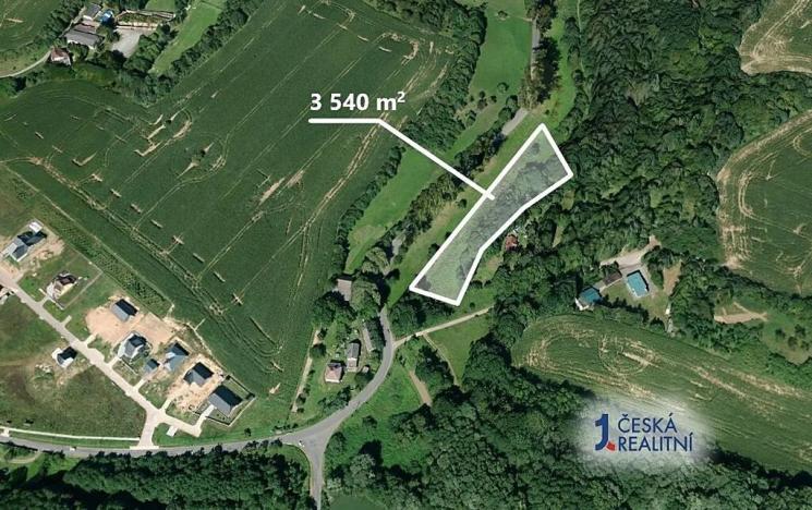 Prodej podílu lesa, Kněžmost, 1570 m2