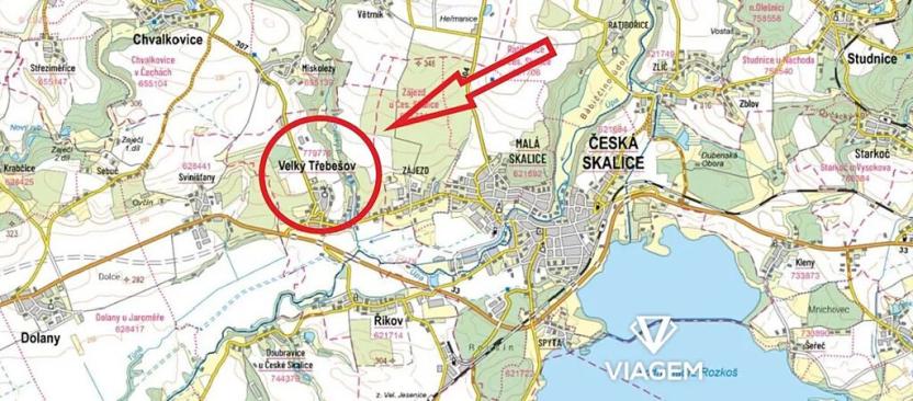 Prodej podílu pole, Velký Třebešov, 549 m2