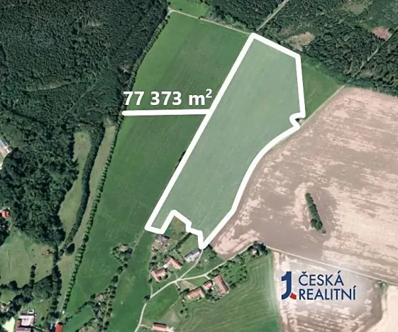 Prodej podílu pole, Hvožďany, 2686 m2