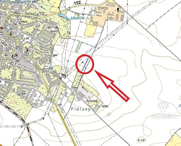 Prodej podílu pole, Moravské Budějovice, 628 m2