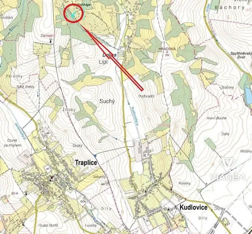 Prodej podílu zahrady, Kudlovice, 1076 m2