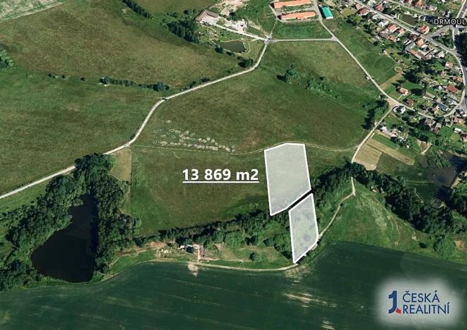 Prodej podílu zahrady, Drmoul, 2696 m2