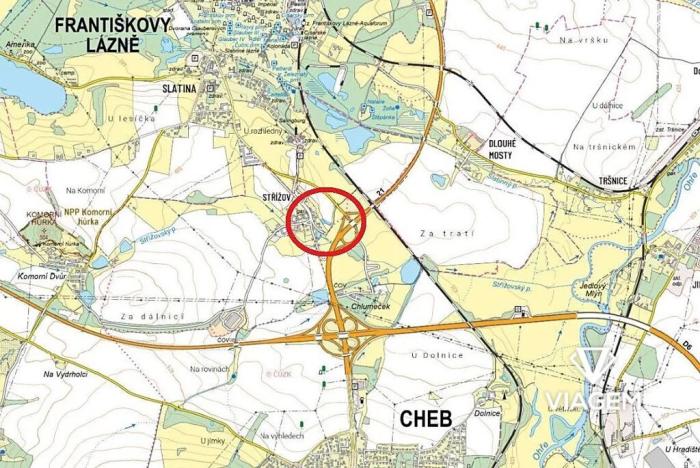 Prodej podílu zahrady, Cheb, 482 m2