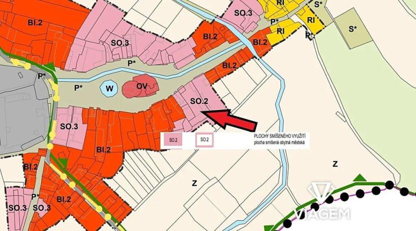 Prodej zahrady, Kryry, 366 m2