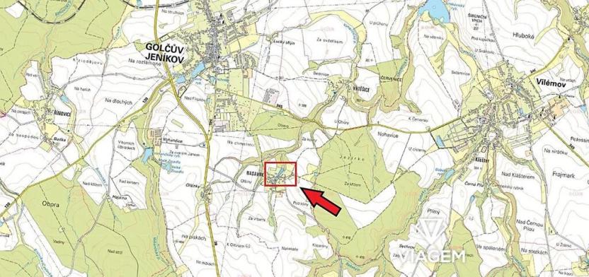 Prodej podílu zahrady, Golčův Jeníkov, 2112 m2