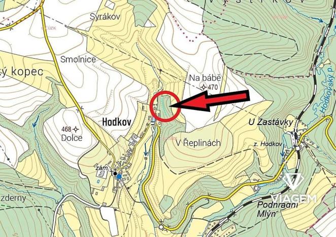 Prodej podílu zahrady, Zbraslavice, 276 m2