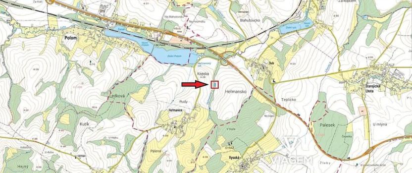 Prodej podílu pole, Starý Jičín, 1966 m2