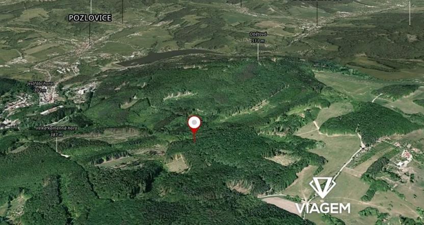 Prodej podílu pole, Luhačovice, 6089 m2