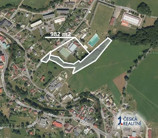 Prodej podílu pole, Raspenava, 981 m2