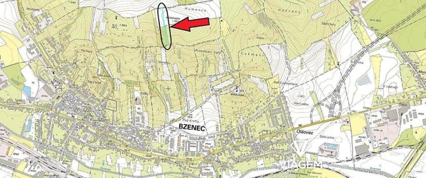 Prodej podílu pole, Bzenec, 605 m2
