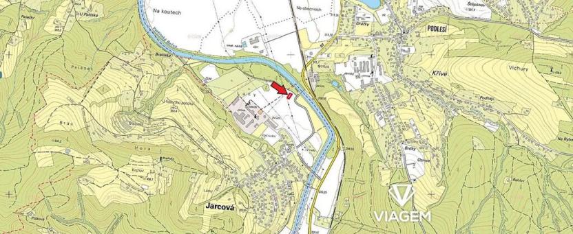 Prodej podílu pole, Jarcová, 142 m2