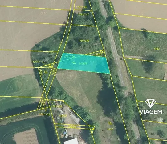 Prodej zahrady, Morkovice-Slížany, 417 m2