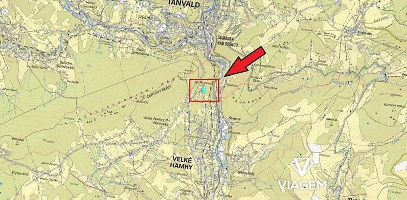 Prodej podílu zahrady, Velké Hamry, 1458 m2