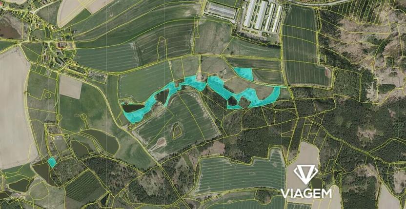 Prodej podílu pole, Jarošov nad Nežárkou, 11527 m2