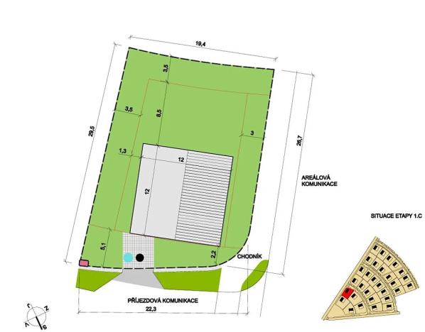 Prodej pozemku pro bydlení, Choťánky, 566 m2