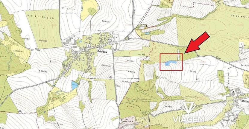 Prodej podílu zahrady, Kouřim, 1232 m2