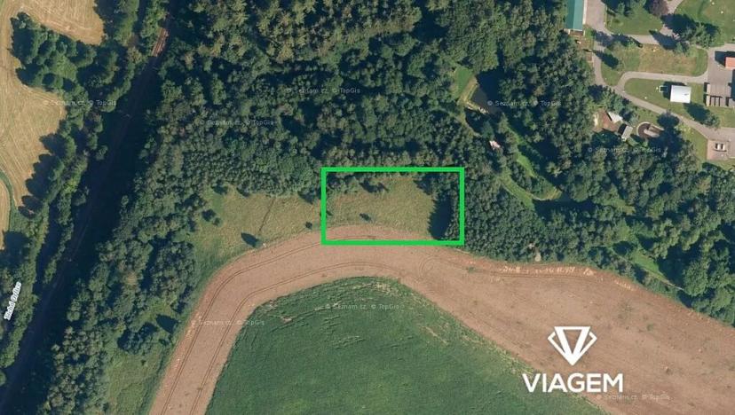 Prodej podílu pole, Těchonín, 635 m2