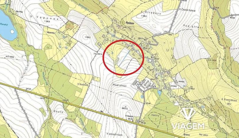 Prodej podílu zahrady, Krouna, 143 m2