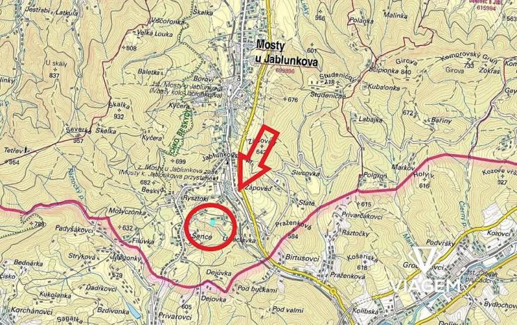 Prodej podílu pole, Mosty u Jablunkova, 791 m2