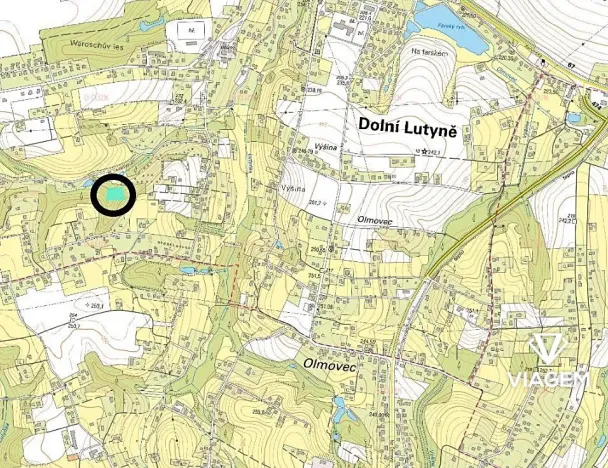 Prodej podílu lesa, Dolní Lutyně, 306 m2