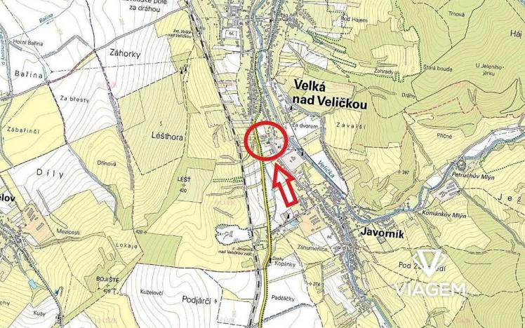 Prodej podílu komerčního pozemku, Velká nad Veličkou, 27 m2