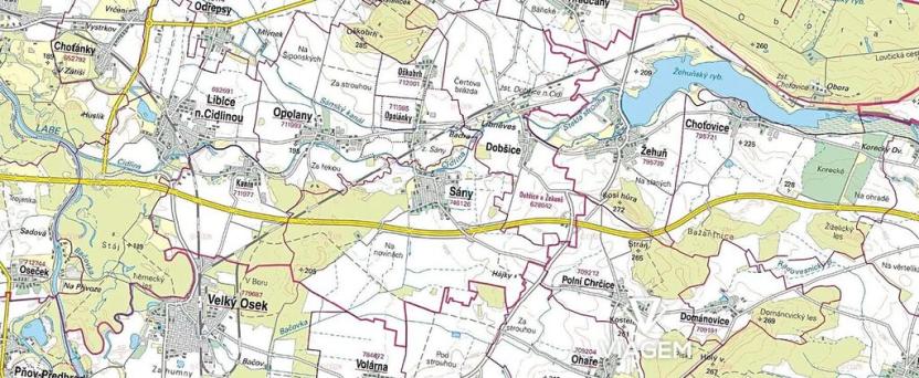 Prodej podílu pole, Sány, 1971 m2