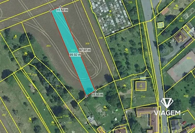 Prodej podílu pole, Lubná, 188 m2