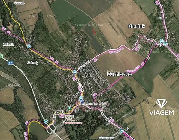 Prodej podílu pole, Buchlovice, 201 m2