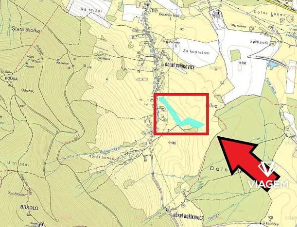 Prodej podílu pole, Králíky, 1649 m2