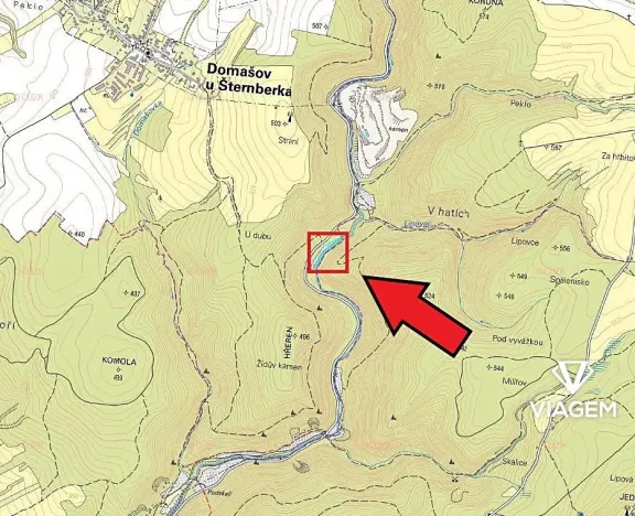 Prodej podílu pole, Domašov u Šternberka, 365 m2