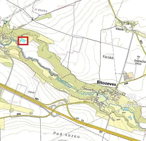 Prodej podílu pole, Bitozeves, 619 m2