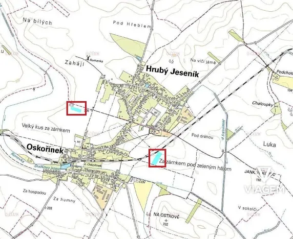 Prodej podílu pole, Oskořínek, 883 m2