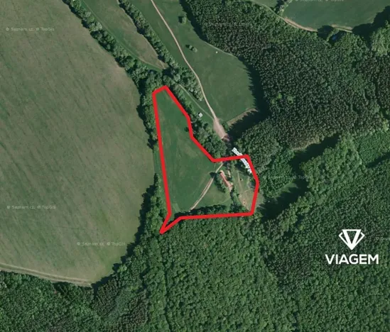 Prodej podílu pole, Bánov, 1322 m2